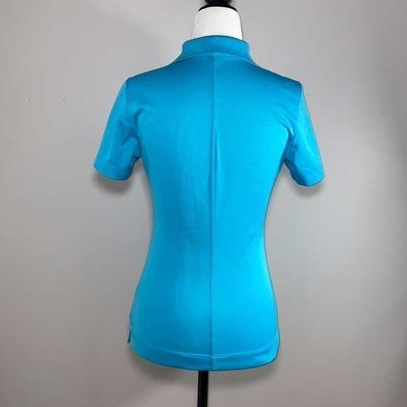 Nike Polo Golf Shirt Dry-Fit Blue - Picture 7 of 14